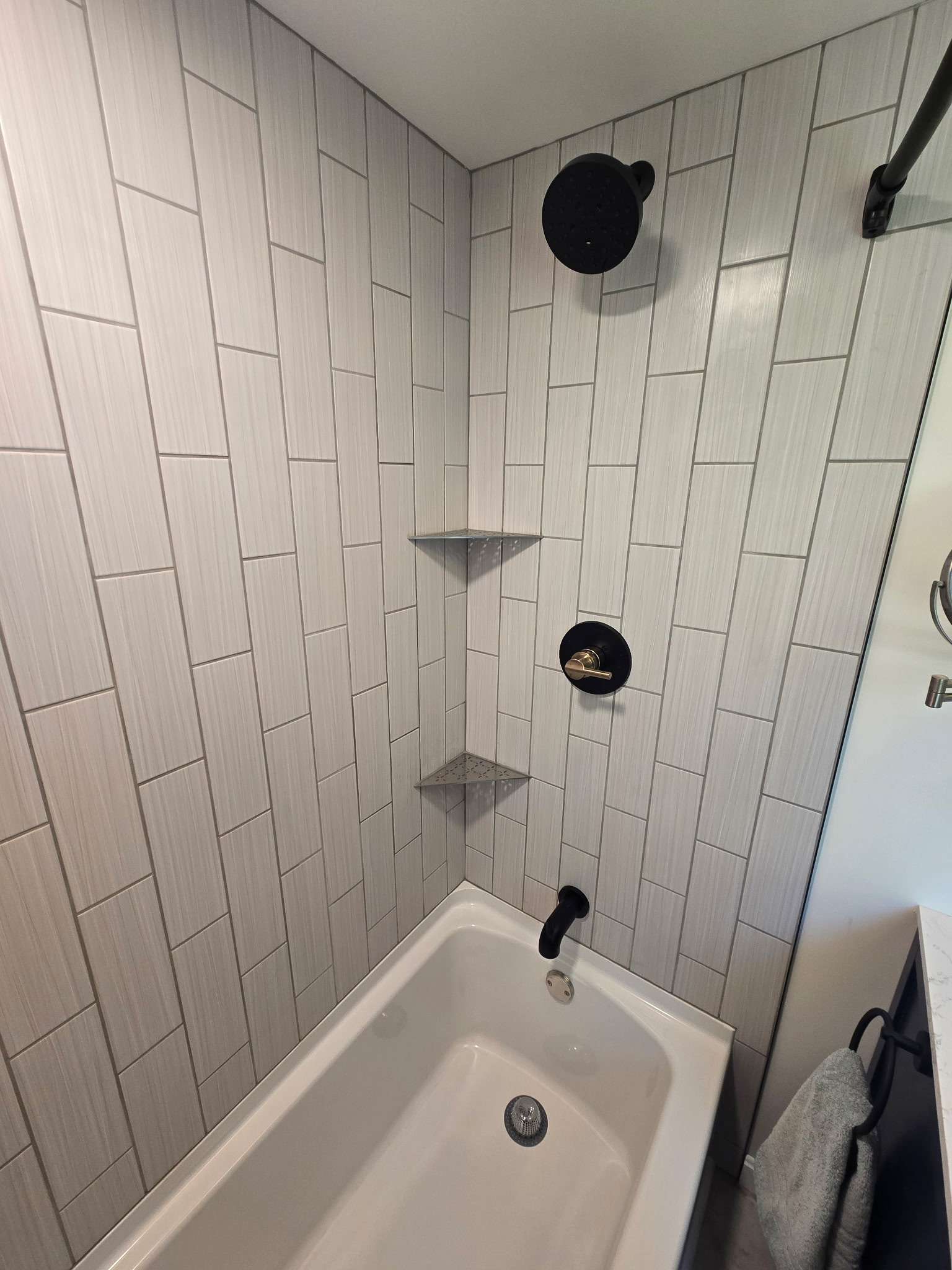 Bathrooms project by J & B Contractors in Bangor, Maine