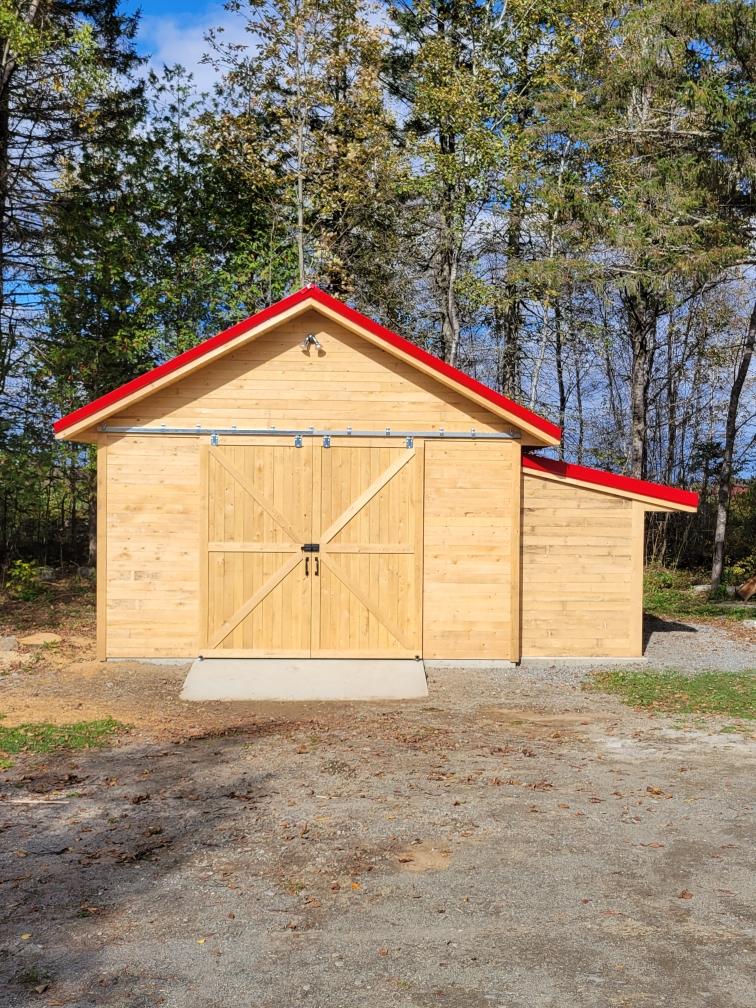 Garage Build — J&B Contractors Bangor Maine