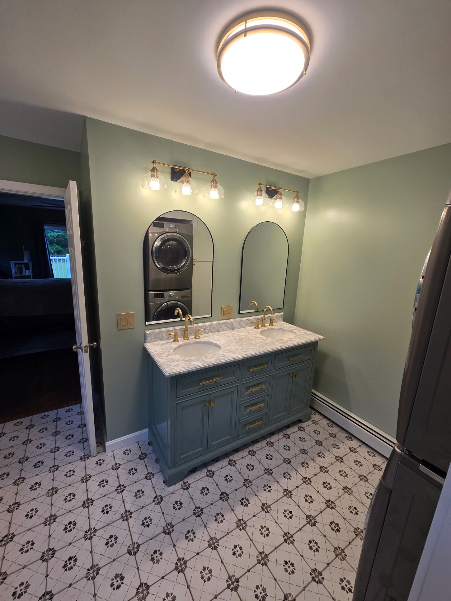 Master Bathroom & Laundry Remodel — J&B Contractors Bangor Maine