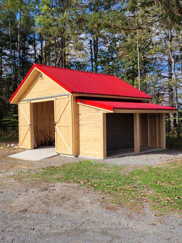 Garage Build — J&B Contractors Bangor Maine